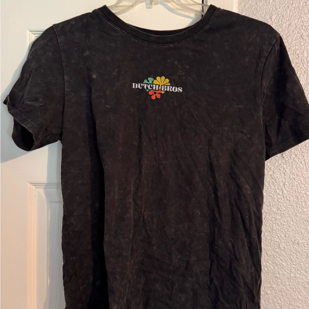 L Dutch Bros Charcoal Tee